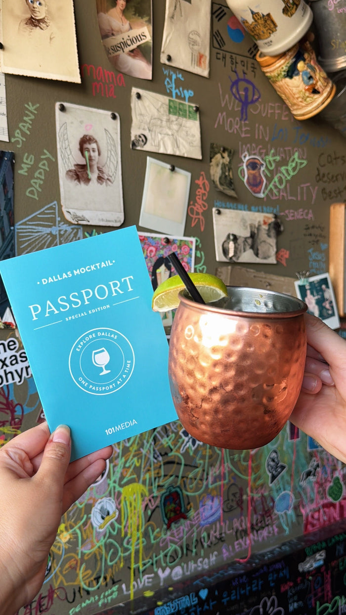 Dallas Mocktail Passport, stamp one