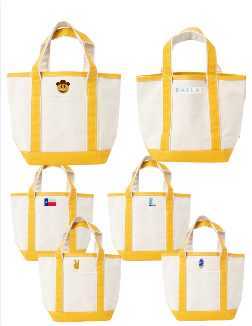 Small Custom Embroidered Tote